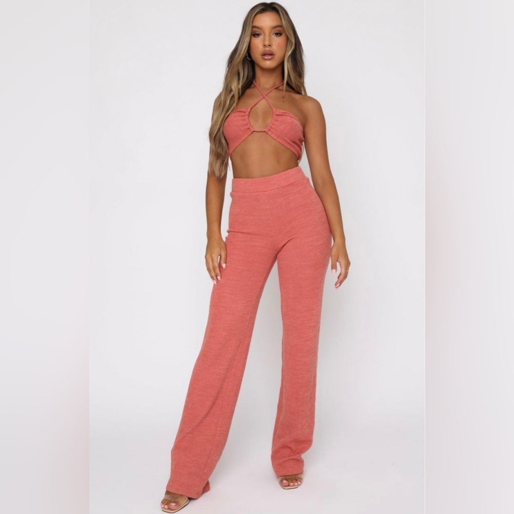 White Fox Boutique Unconditional Pant and Top Set